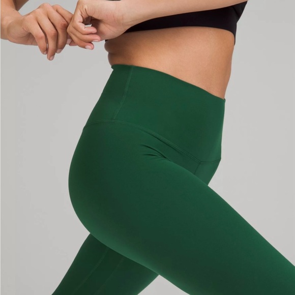 Lululemon Wunder Train High-Rise 28” Leggings in Everglade Green - Picture 5 of 7
